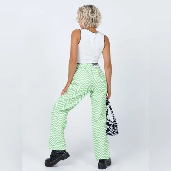 the ragged priest prism high rise straight leg jeans - Picture 2 of 8